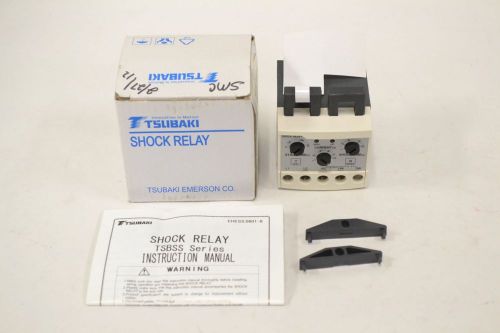 NEW TSUBAKI TSBSS05 SHOCK MODULE 1-10S RELAY 100-240V-AC 6A AMP B315848