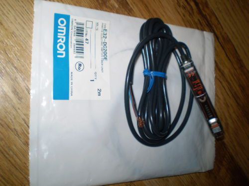 Omron E3X-NA41V sensor with E32-DC200E