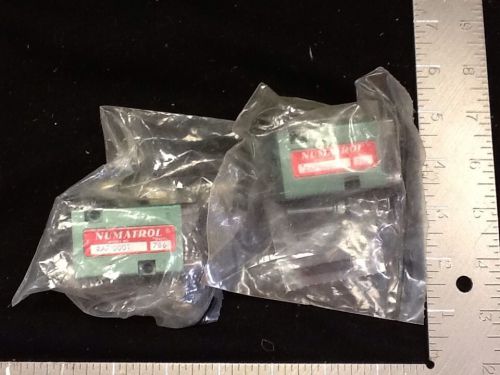 Numatrol RA7-0001 Air Pilot Valve Unit New Lot of 2 No Reserve!