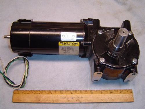 Baldor Gear Reduction DC .5HP motor  25 RPM   Used