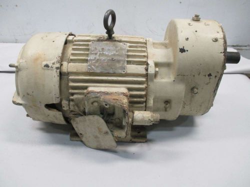 LOUIS ALLIS 5HP 220/440V-AC 1750RPM 215 3PH AC GEAR 6.2:1 280RPM MOTOR D434749