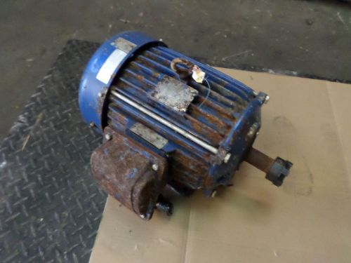 Westinghouse 10 hp motor, 460 volts, rpm 1800, used for sale