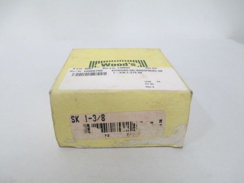 NEW TB WOODS SK 1-3/8 STEEL QD 1-3/8 IN BORE BUSHING D259179