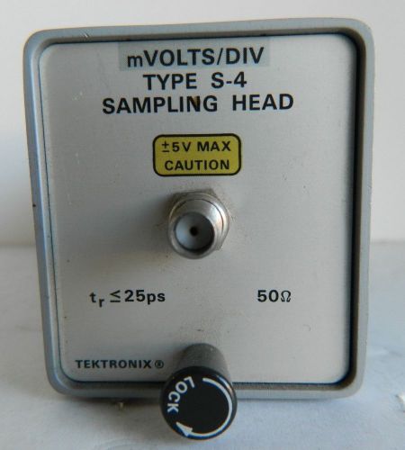 TEKTRONIX S-4 SAMPLING HEAD , DC TO 14 GHZ