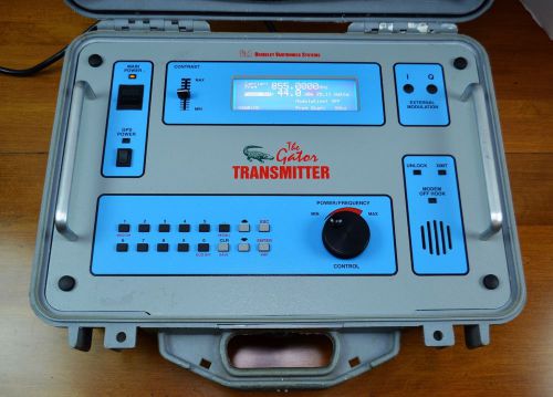 Berkeley Varitronics Gator CW Transmitter 850-870 MHz 25W AC/DC 850MHz Cellular