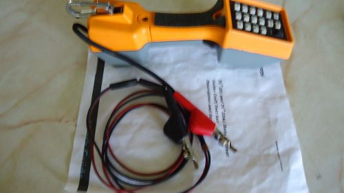 Fluke harris ts22al  butt set telephone line test data safe manual ships fast for sale