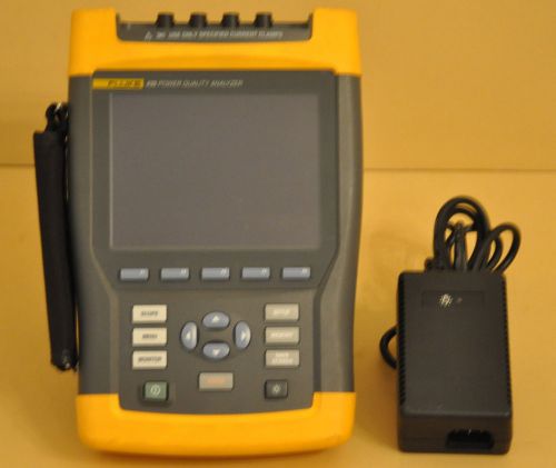 Fluke 435 Three Phase Power Quality Analyzer Meter W/ Interharmonics, Inrush