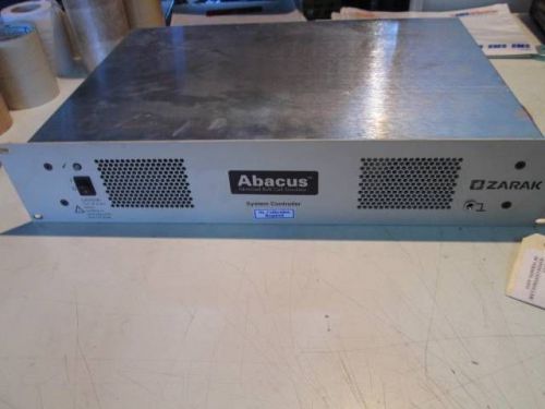 ZARAK / Abacus System Controller SW Version 4.0N5 82-01600