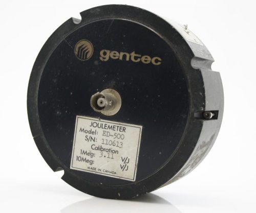 GENTEC JOULEMETER ED-500 DETECTOR BNC CONNECTOR