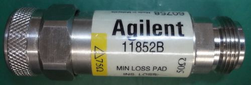 Agilent 11852B 11852B-401 option 401 50 ohm Type N female 75 ohm Type N 50 male