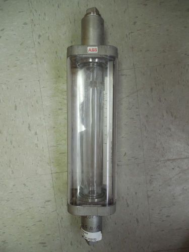 ABB Flowmeter 10A4555SXBP 0-90 GPM LIQ SP.GR.1 VISC. 1 CPS 1-1/2&#034; NPT Used