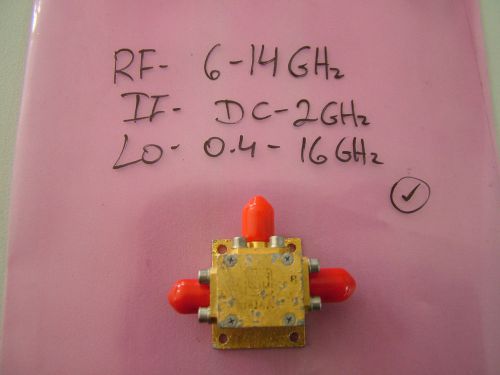 WJ   M14A   RF MIXER 6 - 14GHz  IF: DC - 2GHz  LO: 0.4 - 16GHz  ( 7dbm )