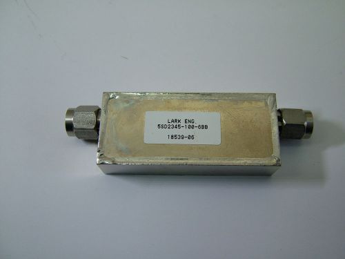 RF BANDPASS FILTER CF 2345MHz BW 100MHz LARK 5SD2345-100-6BB