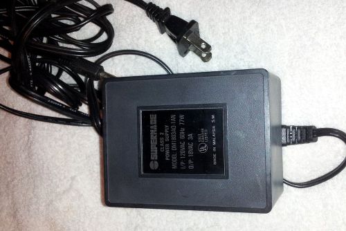 Supermade Power Supply, 18vac, 3a ,  NO RESERVE