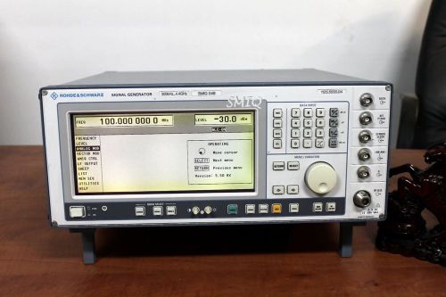 ROHDE &amp; SCHWARZ SMIQ04B ? 0.3-4.4GHz ? HIGH QUALITY DIGITAL RF SIGNAL GENERATOR