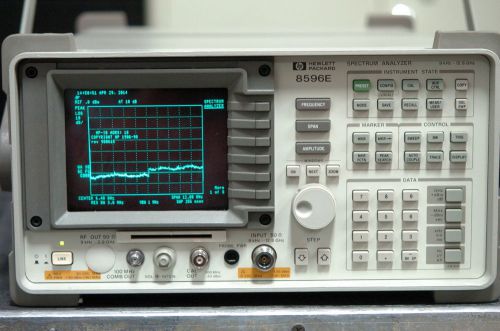 Agilent / hp 8596e 9 khz to 12.8 ghz spectrum analyzer w/opt 041 gpib interface for sale