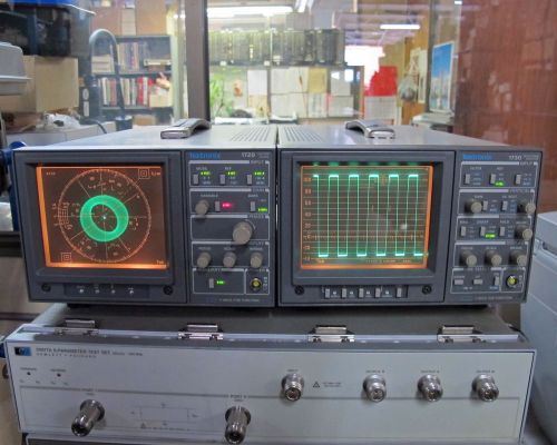 Tektronix 1730 Waveform Monitor &amp; 1720 Vector Scope