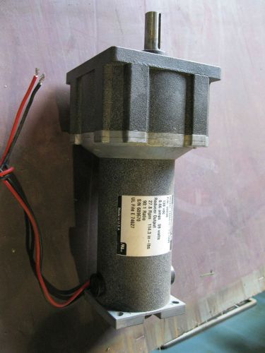 Groschopp PM6015-PS1990 MOTOR 12V SERIES .72AMP 130VDC 67WATTS