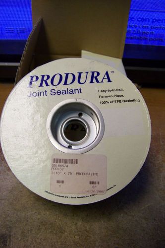 NEW Produra P0075C Joint Sealant 3/16 In X 75 FT White