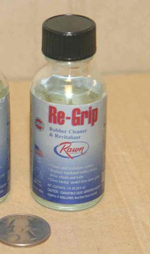 Rawn Re-grip revitalizes, cleans &amp; deglazes rubber belts tires wheels NEW UNUSED