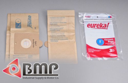 BRAND NEW PAPER BAGS-EUREKA, T, 3PK, 970A, CANISTER OEM# 61555B-6