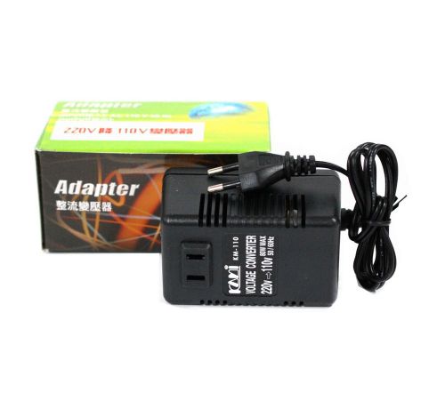 Voltage Converter Regular AC Adapter for 110V Electronic Product to 220V Socket