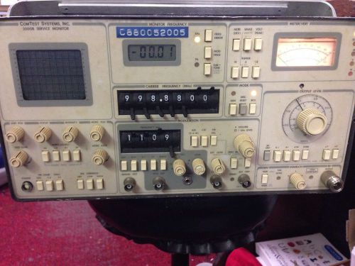 CT SYSTEMS 3000B WAVETEK SERVICE MONITOR RADIO TEST SET Powers On