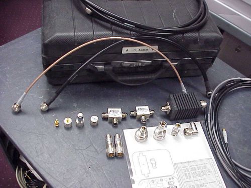 RETURN LOSS BRIDGE KIT WITH BRIDGE/SPLITTER/LOAD/CAL KIT/CABLES/CASE