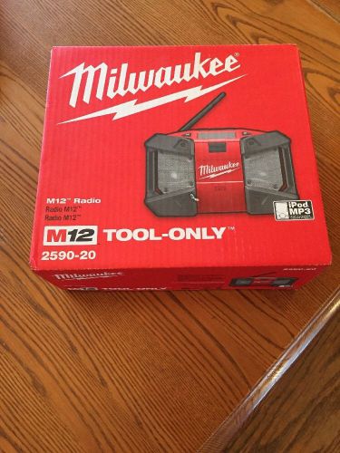 Milwaukee M12 Radio 2590-20 New NIB