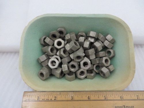 NEW 69 PCS. 7/16 -14 NUTS BRASS  ---LOC F-8