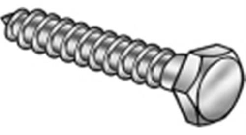 1/2x3 Hex Lag Screw / Lag Bolt Stainless Steel, Pk 50