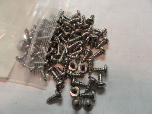 #10 x 1/2&#034; stainless phillips pan head sheet metal screws for sale