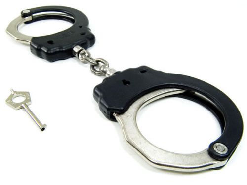 ASP Law Enforcement Steel Chain Handcuffs/Restraints BK