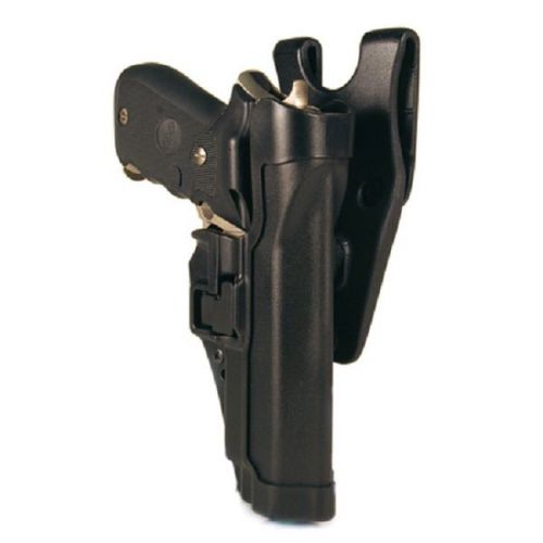 Blackhawk 44H008BK-R Black RH Level 2 SERPA SigPro 2022 Duty Gun Holster