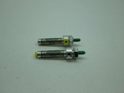 Lot 2 new numatics 0313d01-001 5/16in bore 1/2in stroke cylinder d395303 for sale