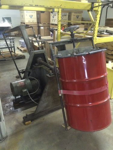 Ims dual drum tumbler 3phase 55 gallon drum for sale