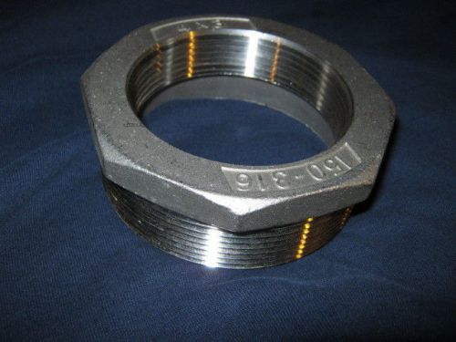 4&#034;x3&#034; npt 316 ss hex bushing