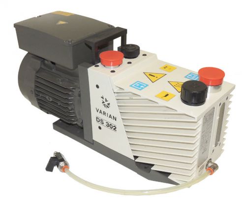 Varian DS-302 Dual Stage Rotary Vane Vacuum Pump 949-9325 DS302 / Warranty