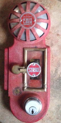 Vintage Emergency Exit Lock Model B