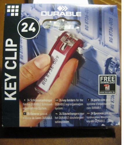 Durable Key Clip - 24 pack