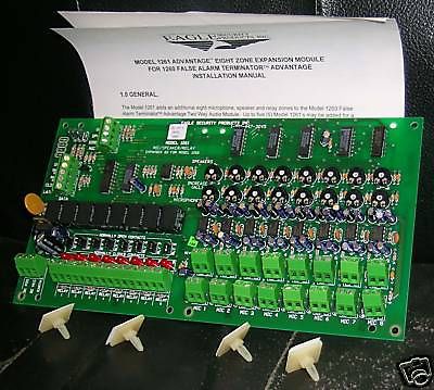 EAGLE SECURiTY iNC  1261 (8) ZONE EXPANSiON MODULE 1260