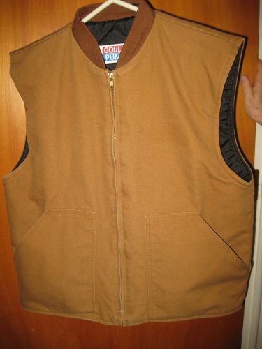 GOULDS PUMPS MENS VEST, SIZE M