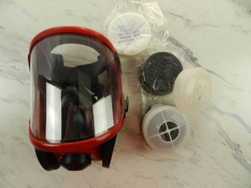 Pro-Tech Full-Face Respirator Model 1694 Medium/Large OV/N95 + B219 filter caps