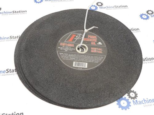 (4) PEARL ABRASIVE CO. 14&#034; X 7/64&#034; X 1&#034; METAL CUT OFF BLADE WHEELS - CW14MA