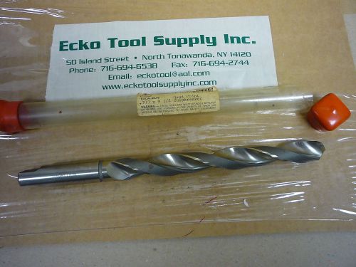 DRILL TAPER LENGTH (.7031&#034;) 45/64&#034; HIGH SPEED LONGER THAN JOBBERS LENGTH NEW USA