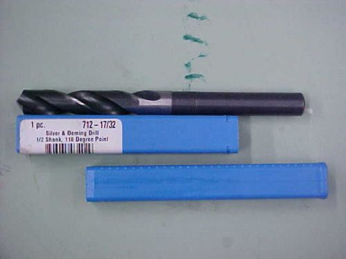 1/2&#034; SHANK 17/32 HIGH SPEED METAL WOOD CUTTING DRILL BIT