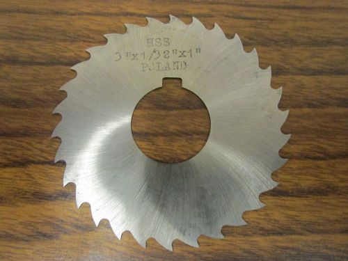 3&#034; x 1/32&#034; x 1&#034; HSS Slitting Saw