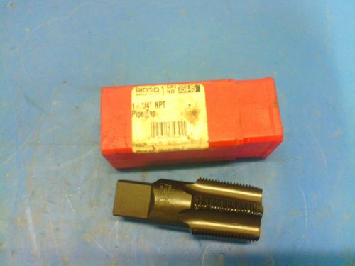 Ridgid 35845 Model E-5118 1 1/4&#034; NPT Pipe Tap Hand TAP