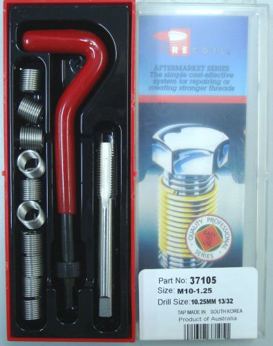 THREAD REPAIR HELICOIL KIT - M10X1.25 (TAP+TOOL+10 INSERTS,L=15MM)