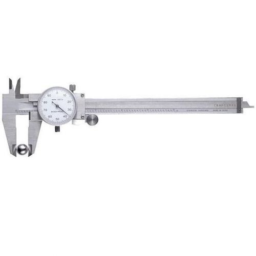 Craftsman Caliper, Dial, 0-6 in. Range #40185